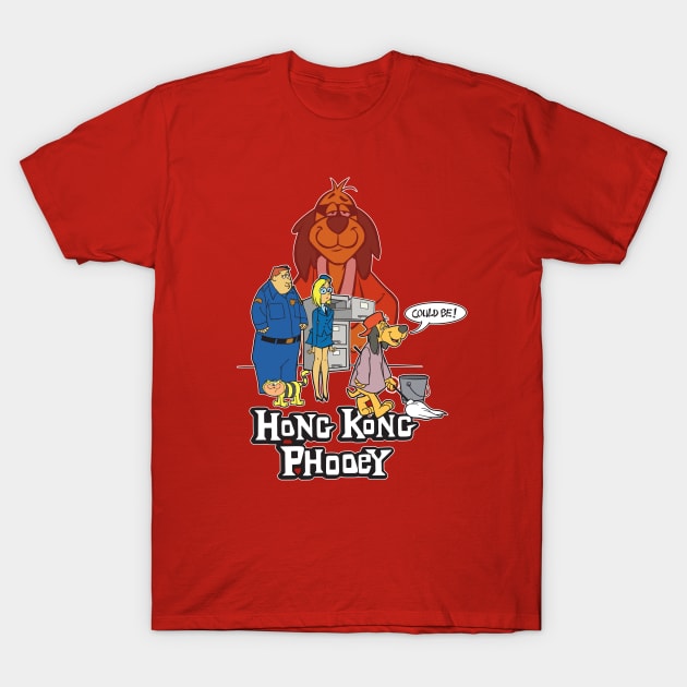 Hong Kong Phooey - Could Be! - Dark Design T-Shirt by Chewbaccadoll